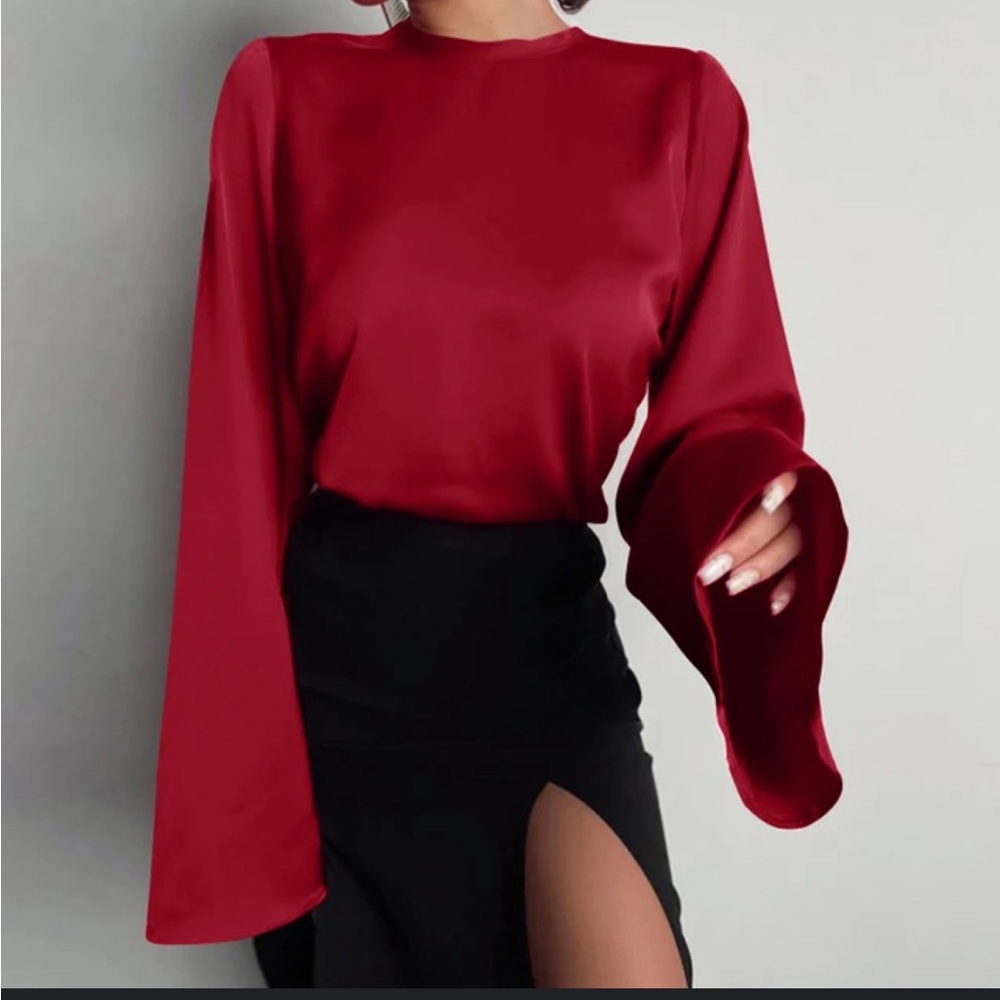 Red bodysuit